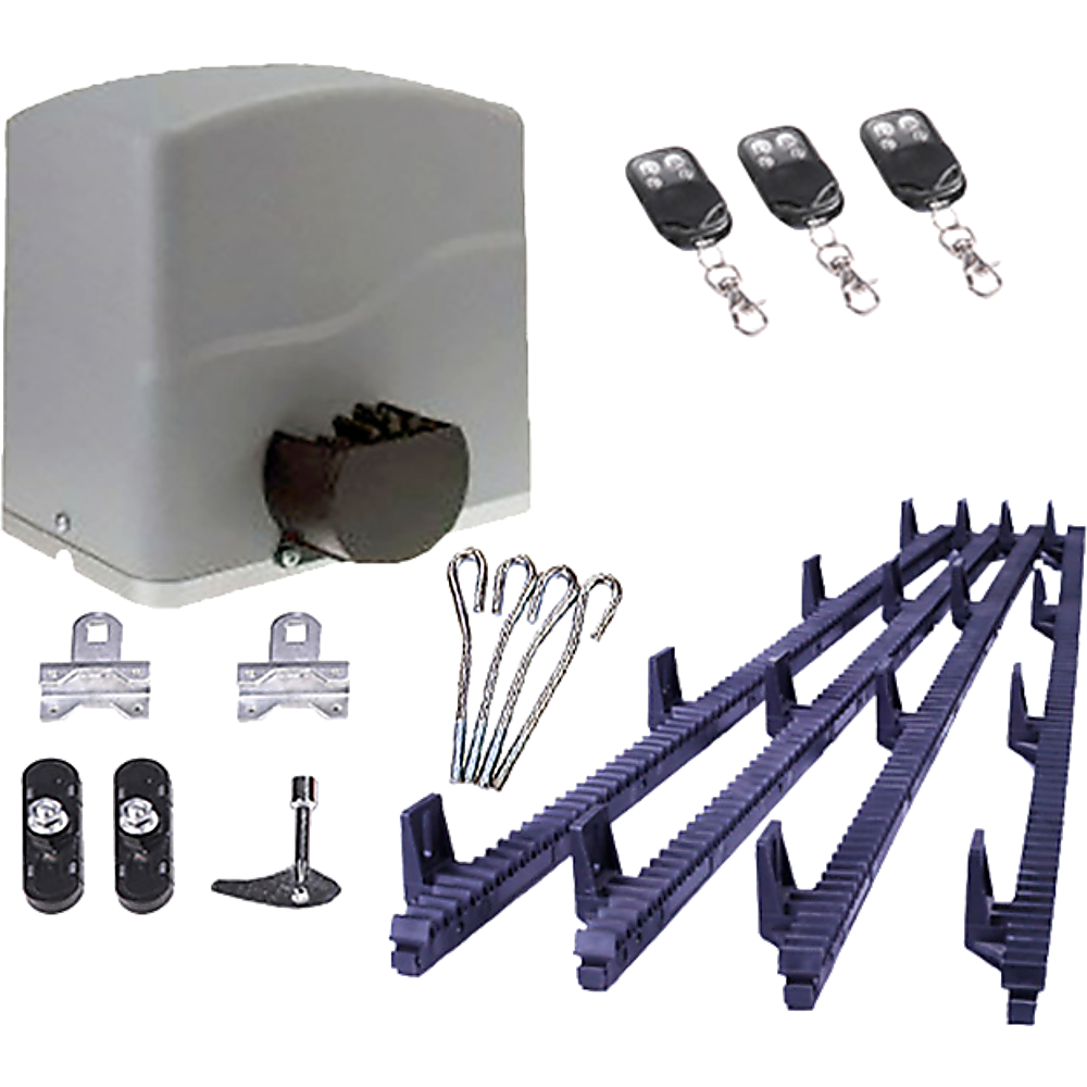 700KG Auto Slide Sliding Gate Opener Automatic w 4m Rail